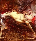 Giovanni Boldini Reclining Nude painting